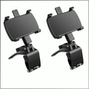 คลิปโทรศัพท์มือถือ ความปลอดภัย ที่วางโทรศัพท์มือถือในรถยนต์ มัลติฟังก์ชั่น ซิลิโคนกันลื่น