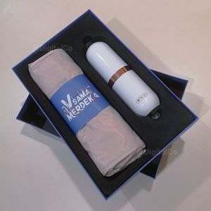 (2 IN 1) Travel Portable Simple Household Toothbrush Storage Box & 6 Set Waterproof Travel Organizer Bag