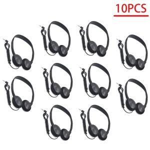 Comfortable Wearing Noise Reduction ABS Portable Headphone Wired Headset Earbud Stereo 3.5mm Clear Gaming for Gamer2026