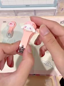 Gunting Kuku Cute Cartoon Nail Clipper Stainless Steel Portable Nail Cutter Mini Manicure Tool
