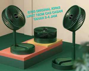 G703 ORI Kipas ANGIN Lipat Portable CAS CASAN USB FAN WIND AIR Listrik Charge Folding Multifungsi