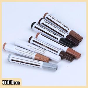 [Hilldora] Wood Furniture Touch Up Kit Marker Cream Pen Wood Scratc h Filler Remover Repair