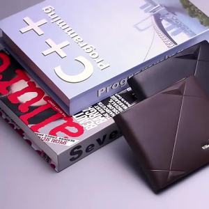Emperor Paul Mens Short Genuine Leather Horizontal Business Casual Wallet with Multiple Card Slots Wholesale