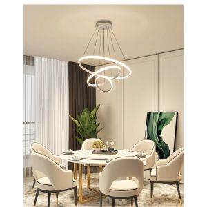 YHLAMP Chandelier Ceiling Lights Modern Design LED Tricolor Light For Living Room Kitchen Bedroom Ceiling Light Chandelier Sala