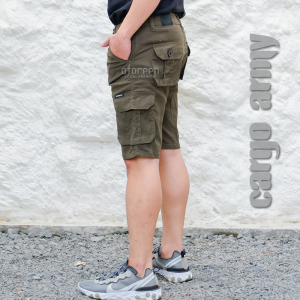 AFAREEN - Cargo Pendek Pria Celana Chino Cargo Pendek Chinos Pendek Cargo Distro Celana Cargo Pria