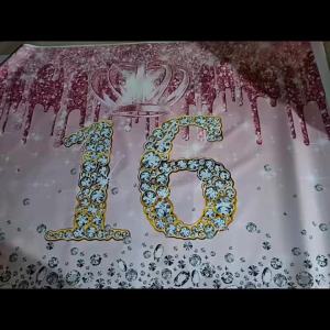Ready stock sa local warehouseBlue and pink floral elephant gender reveal photo banner party decoration photography backdrop
