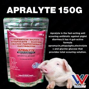 150g Apralyte Anti Scour Powder for Animals apralyte for pig apralyte for chicken apralyte for piglets