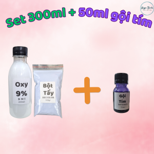 Thuốc tẩy tóc an toàn tại nhà không gây rát da đầu - 300ml