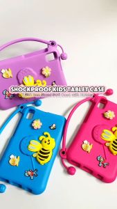 Kids Tablet Case with Bee Stand Holder for Lenovo Tab m11 2024 11 inch shockproof cover