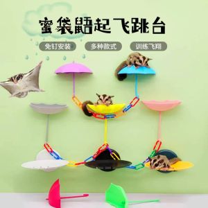 Sugar Glider Toy Umbrella Gliding Platform 蜜袋鼯玩具 雨伞型 滑翔跳台