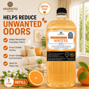 Sofitel Air Freshener & Fabric Spray | Antibacterial Odor Eliminator for Home Car & Bathroom