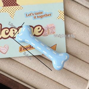 Li-Ning ปิ๊กผมรูปกระดูกลายจุดน่ารัก สไตล์หวานๆ เหมาะสำหรับผู้หญิง ประดับข้างศีรษะอย่างมีสไตล์