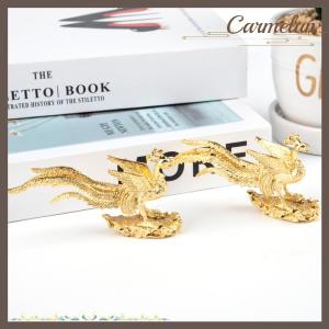 [Carmelun] กระถางธูปรูปปั้นฟีนิกซ์สีทองแบบพกพาขนาดเล็กสำหรับตกแต่งบ้าน