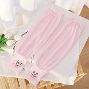 Găng Tay Chống Nắng Nữ UPF50+ | Ống Tay Dài Che Nắng UV | Co Giãn Thoáng Khí | Hình Thỏ Dễ Thương