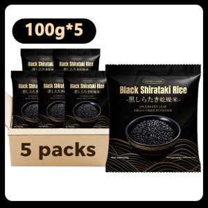 Black shirataki rice 1kg Shiritaki rice original low carb Shirataki dried rice Konjac rice More healthier diet