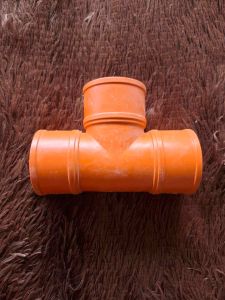 PVC Orange Fitting 2" 3" 4" Elbow Tee Wye Coupling Cleanout for PVC Pipes