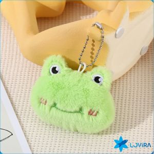 LoviRa Cartoon keychain Plush toy Bear/Chick/Frog/Piglet Key Chain Doll Gift