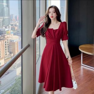 Baju Dress Wanita Casual Dres Korea Kekinian  Avila