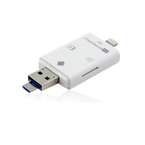 i-FlashDrive HD USB 3.0 TF SD Thẻ nhớ dành cho iOS và Android Điện thoại