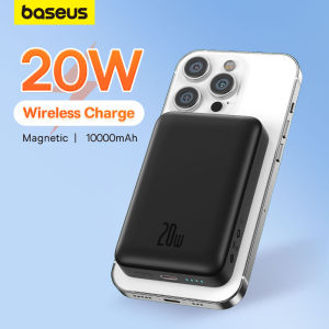 Baseus 20W Magnetic Mini Powerbank10000mAh Mini Magnetic Wireless Charge with Auto-wake For iPhone 14 Pro Max