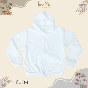 TWO MIX - Hoodie Zipper Size M-L-XL-XXL ( Pria & Wanita ) Polos 4279