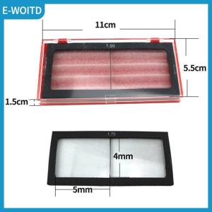 【E-WOITD】 Welding Magnifier Lens Welding Mask 0.75-3.0 Diopter Welding Goggles Magnifier Screen Lens For Welding Work Shield Helmet Masks
