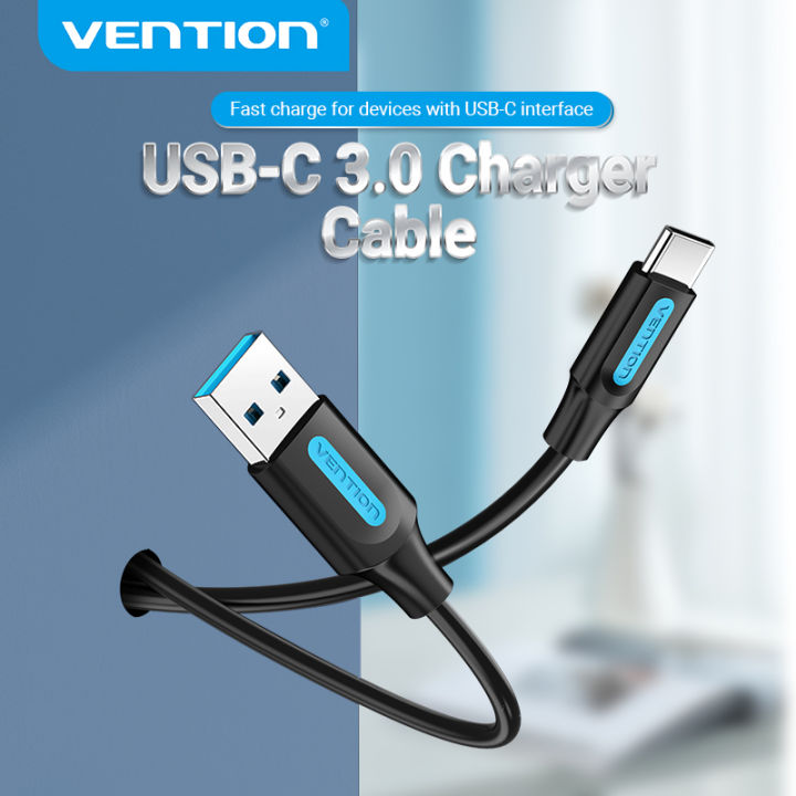Vention USB Type C Cable USB A Male to USB C Male Date Cable 3A