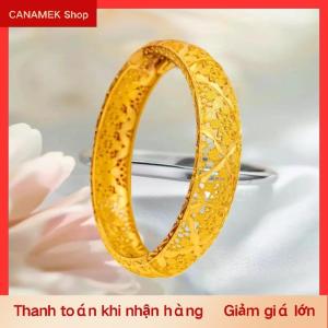 CS Phụ Nữ Quyến Rũ Vòng Đeo Tay Bangle Hollow-out Hoa Bangle Đối Trung Đông Việt Nam Wedding Bridal Trang Sức Quà Tặng
