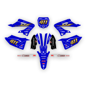 Decals Yamaha YZ125X 250X Terbaru Full Body Stiker Pelindung Motor
