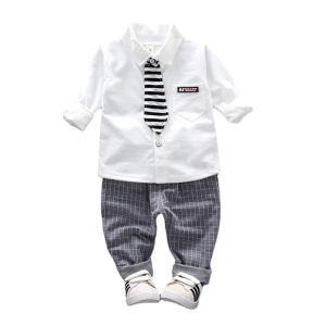 baju kaos lengan panjang anak laki laki korea tampan cowok stelan panjang imut bayi perempuan katun pakaian kemeja