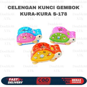 Celengan Kunci Gembok Kura2 S-178