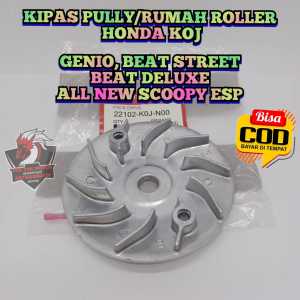 KIPAS PULLY PULI PULY KUALITAS ASLI ORIGINAL HONDA AHM KOJ BEAT STREET  BEAT DELUXE  GENIO  ALL NEW SCOOPY ESP KIPAS RUMAH ROLLER PULLEY
