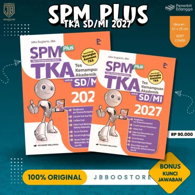 [ Erlangga ] Buku SPM TKA SD/MI 2027 + Kunci Jawaban / TKA SD