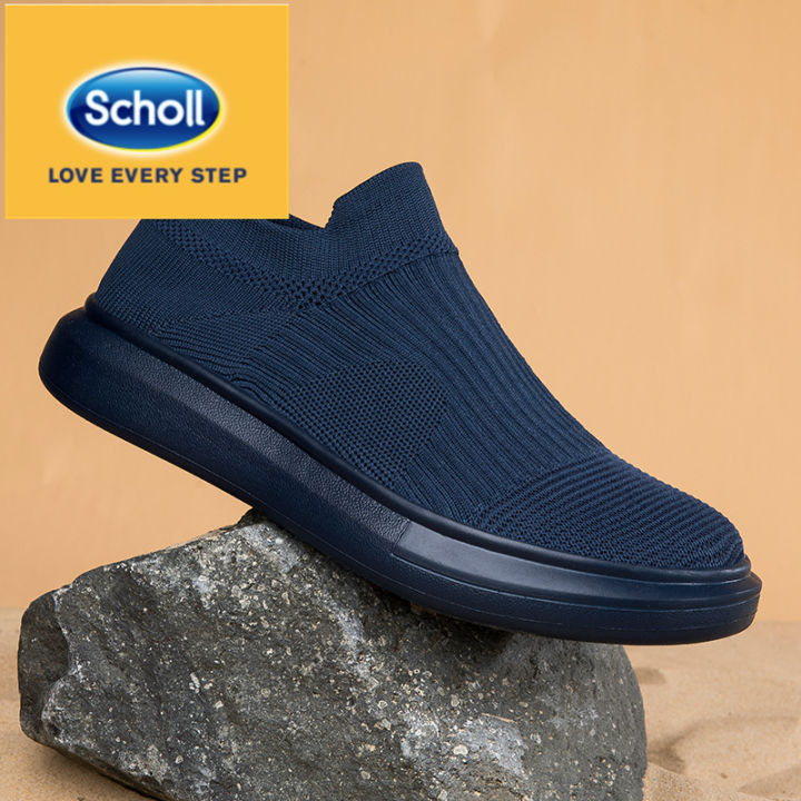 Scholl shoes men Flat shoes men Korean Scholl men shoes sports