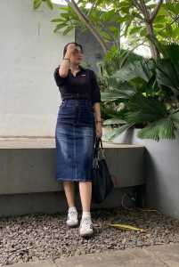 ROK JEANS 7/8 /ROK JEANS PENDEK