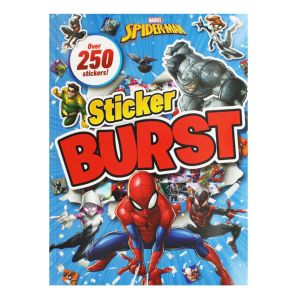 Marvel Avengers Sticker Burst Activity Book With 1000 Stickers For Kids To Learn About Superheroes Iron Man Captain America Hulk Thor