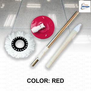 WakayaHome | Spinning Mop Handle Replacement Floor 360 Degree Rotating Cleaning Mop Head (no bucket)