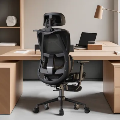 【Bảo hành 3 năm】Ghế Công Thái Học Lumbar - Ghế xoay văn phòng làm việc nhiều tính năng khủng Ngả ghế 135 độ Tựa đầu có thể điều chỉnh 3D tựa tay có thể điều chỉnh lên xuống trước sau gác chân có thể xách tay