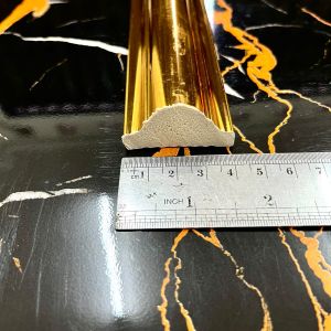 WD PAKET PROMO 2pcs List Wall Moulding Gold PVC Ukiran Dinding Lis Molding Tembok Dekorasi Minimalis