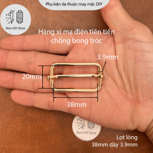 Khoen Tăng Đưa Dây Túi Xách Màu Vàng Chất Hợp Kim Phụ Kiện Làm Túi Đeo Bóp Ví Thủ Công Handmade DIY