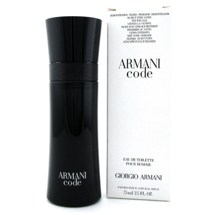 ORIGINAL Armani Code EDT 75ml TESTER Perfume Lazada