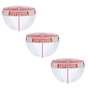 CMENIN BS 3Pcs แฟชั่นผ้าฝ้ายเซ็กซี่กางเกงในชายกางเกงในชายกางเกงสบาย Jockstrap ชุดชั้นในชายสั้นสำหรับชาย BS844