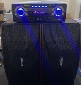 FT STAR 8 Inches Karaoke Micro Component System (Amplifier + Speakers) set -400Watts BN-307S