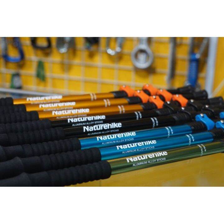 Treking Pole Naturehike Alumunium Tracking Pole Tongkat Tenda Ultralight Lazada Indonesia