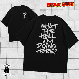 แบร์บุรี : เสื้อยืดไซส์ใหญ่ เสื้อยืดคนอ้วน ไซส์ใหญ่ 5XL อก 60 นิ้ว (Font)