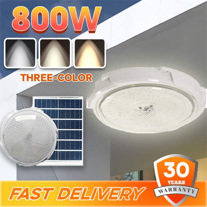 Solar Light outdoor waterproof lamp 800W 3 colors indoor chandelier
