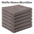 Microfiber Dish Cloth Coffee Machine Cleaning Towel Soft Absorbent Kitchen Drying Rag Kain Lap 抹布. 