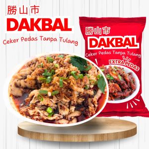 Dakbal Ceker Tanpa Tulang Saos Mie Jontor Halal 100% 180gr (Khas Korea)