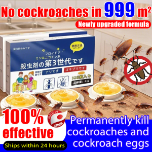 🚫 No cockroaches within 999 meters🚫 cocroch killer cockroach bait killer roach bait killer kill cockroaches cockroach poison cockroach repellents cockroach gel bait cockroach trap box outdoor / farm / orchard / kitchen Double killing of insect eggs 蟑螂药