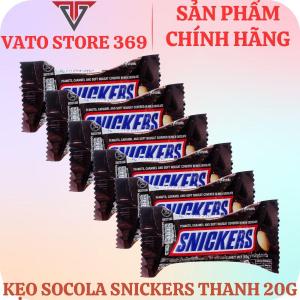 Socola nhân đậu phộng SNICKERS thanh 20g